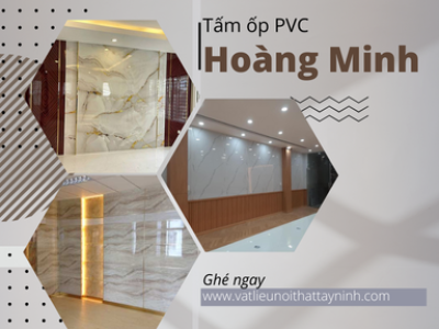 Tấm ốp PVC vân đá cao cấp tại Tây Ninh: Đẳng cấp mới cho không gian sống của bạn