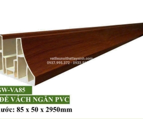 Chân đế vách ngăn PVC - VA85